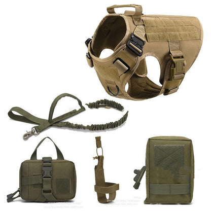 E.T.F Tactical Dog Harness Set