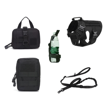 E.T.F Tactical Dog Harness Set